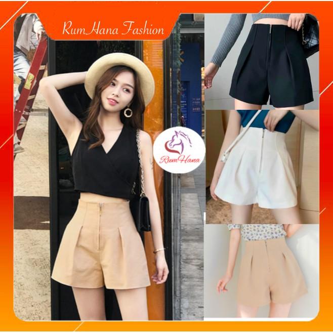 Sale giới thiệu sp mớiQUẦN SHORT NỮ CẠP CAO KHÓA TRƯỚC