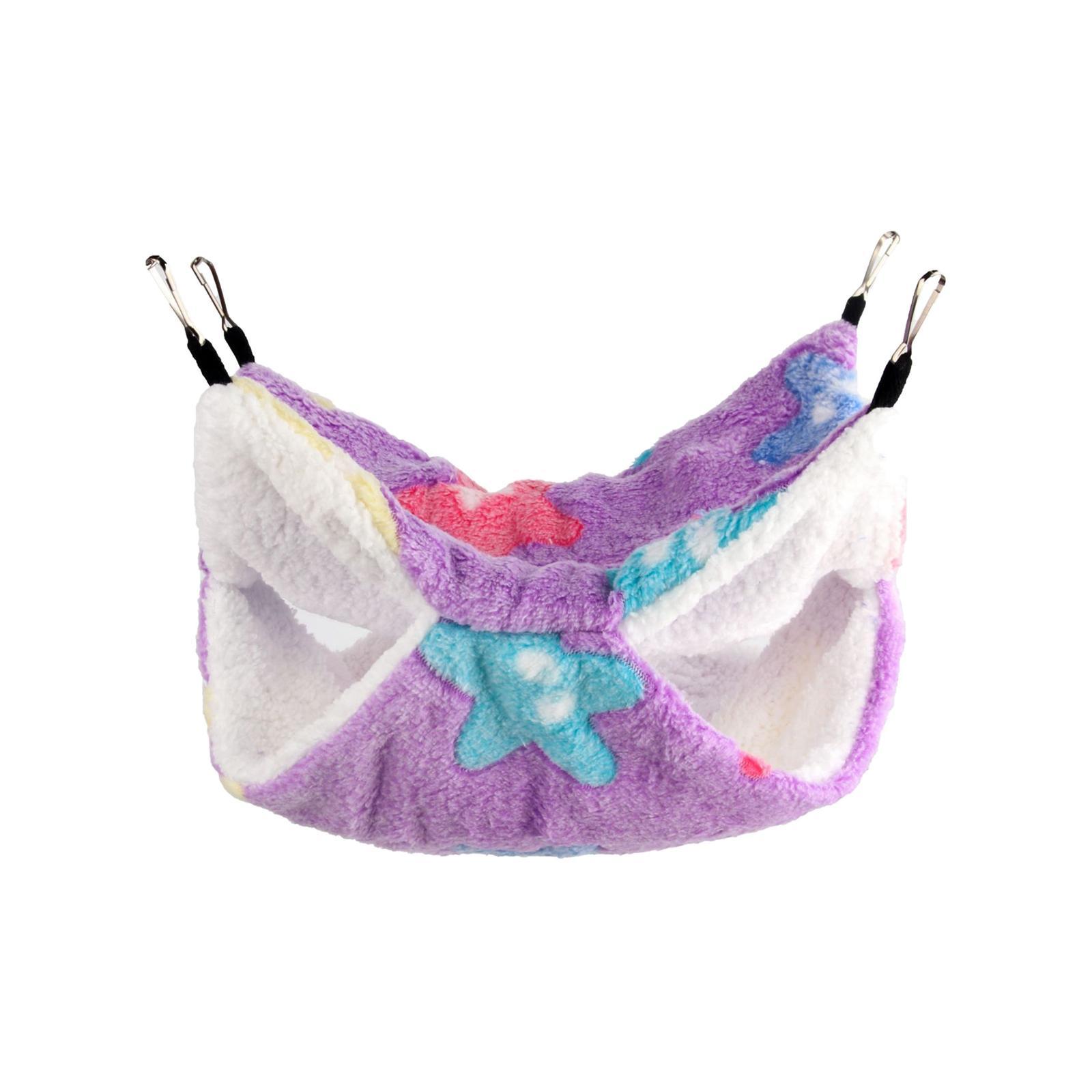 Hamster Hammock Bed Hanging Cage Accessories for Small Animals Ferret Parrot