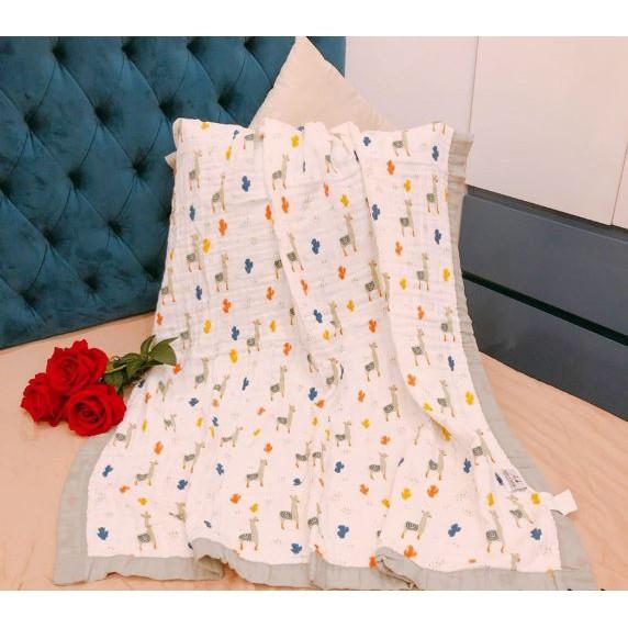 CHĂN /KHĂN ADEN ANAIS XÔ 6 LỚP nhăn viền