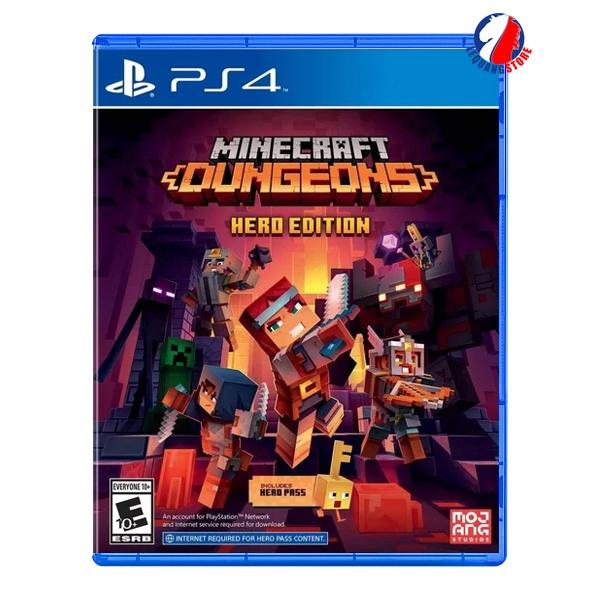 Minecraft Dungeons Hero Edition - PS4 - US - Hàng Chính Hãng