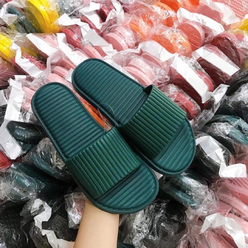 Dép quai ngang nút đế phồng siêu hot
