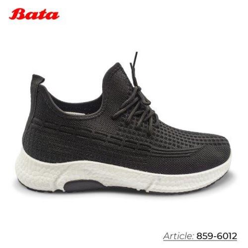 Giày sneaker nam màu đen Thương hiệu Bata 859-6012