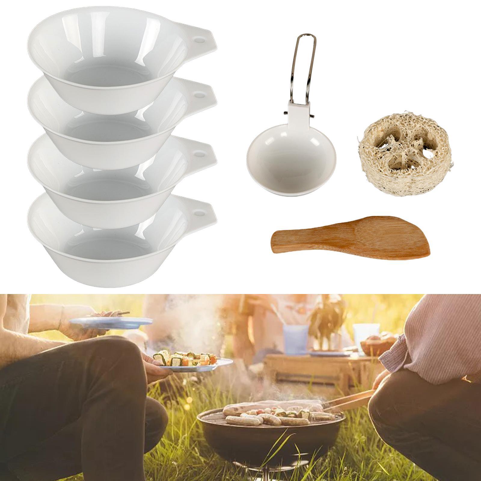 Camping Bowl Cookware Outdoor Cooking Serving for Hiking BBQ