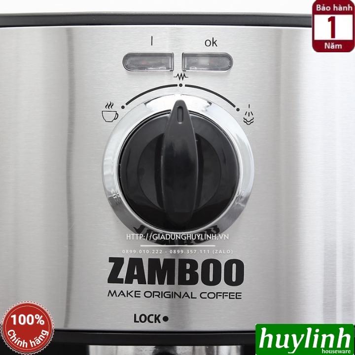 Máy pha cà phê espresso Zamboo ZB-86CF - max 15 bar - 850W - Hàng chính hãng