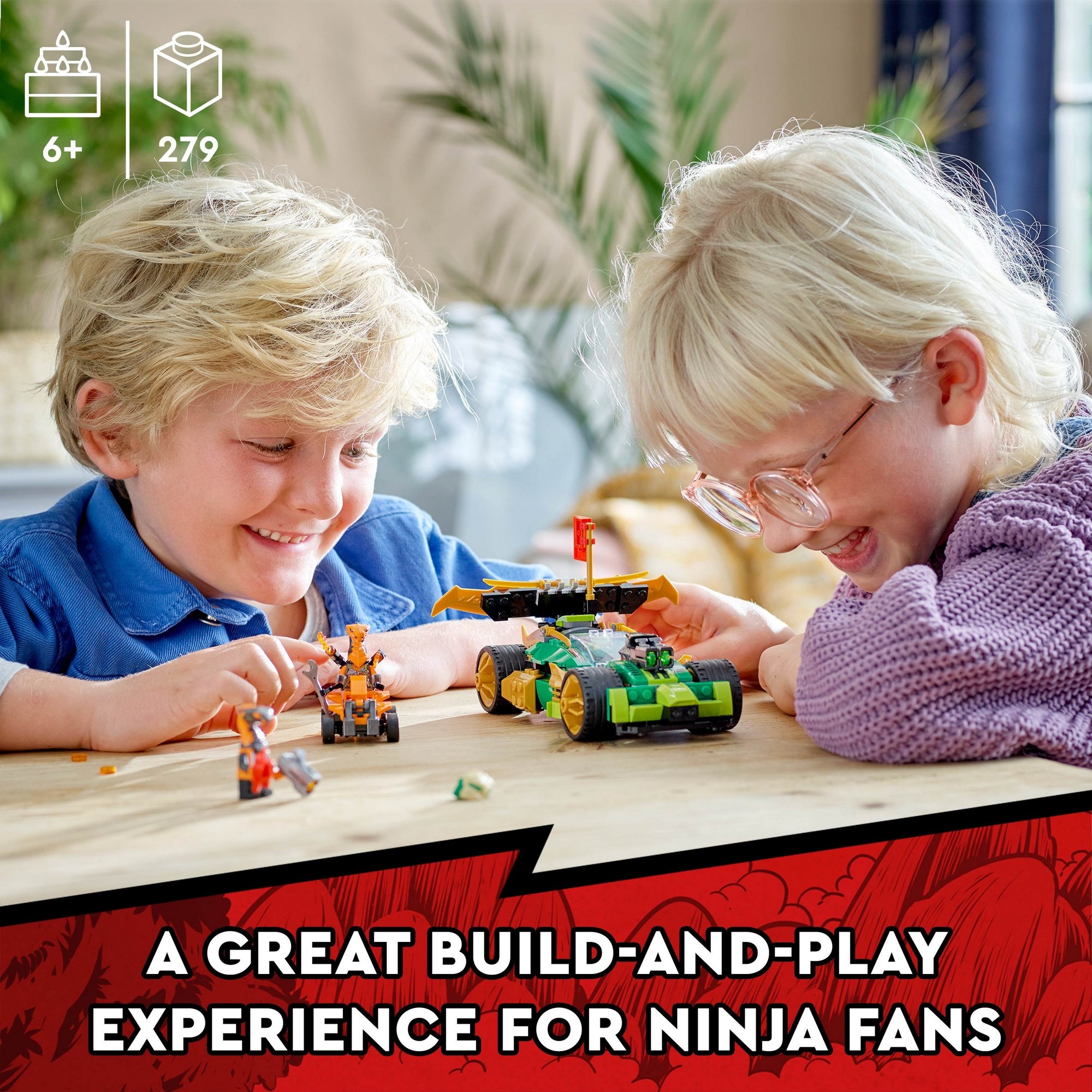 LEGO Ninjago 71763 Xe đua tốc độ của Lloyd