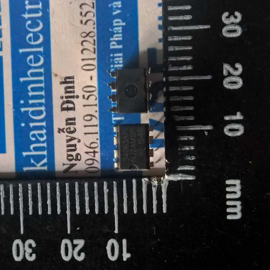 MC34063API DC/DC DIP-8 IC điều khiển mạch nguồn DC-DC kde1564