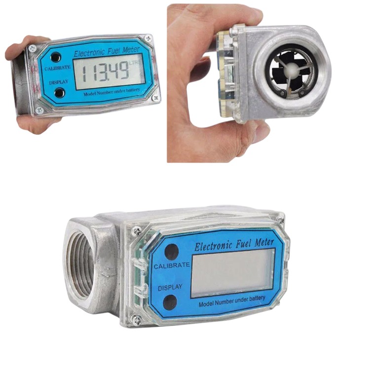 Đồng Hồ Đo Lưu Lượng Tuabin Điện Tử K24 Zen-32 – Đo Xăng Dầu 10–100 Lít