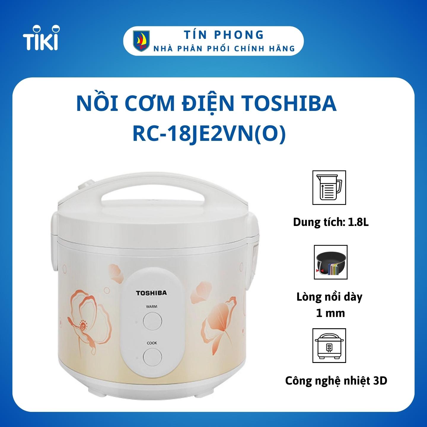 Nồi Cơm Điện Toshiba RC-18JE2VN - Hàng chính hãng