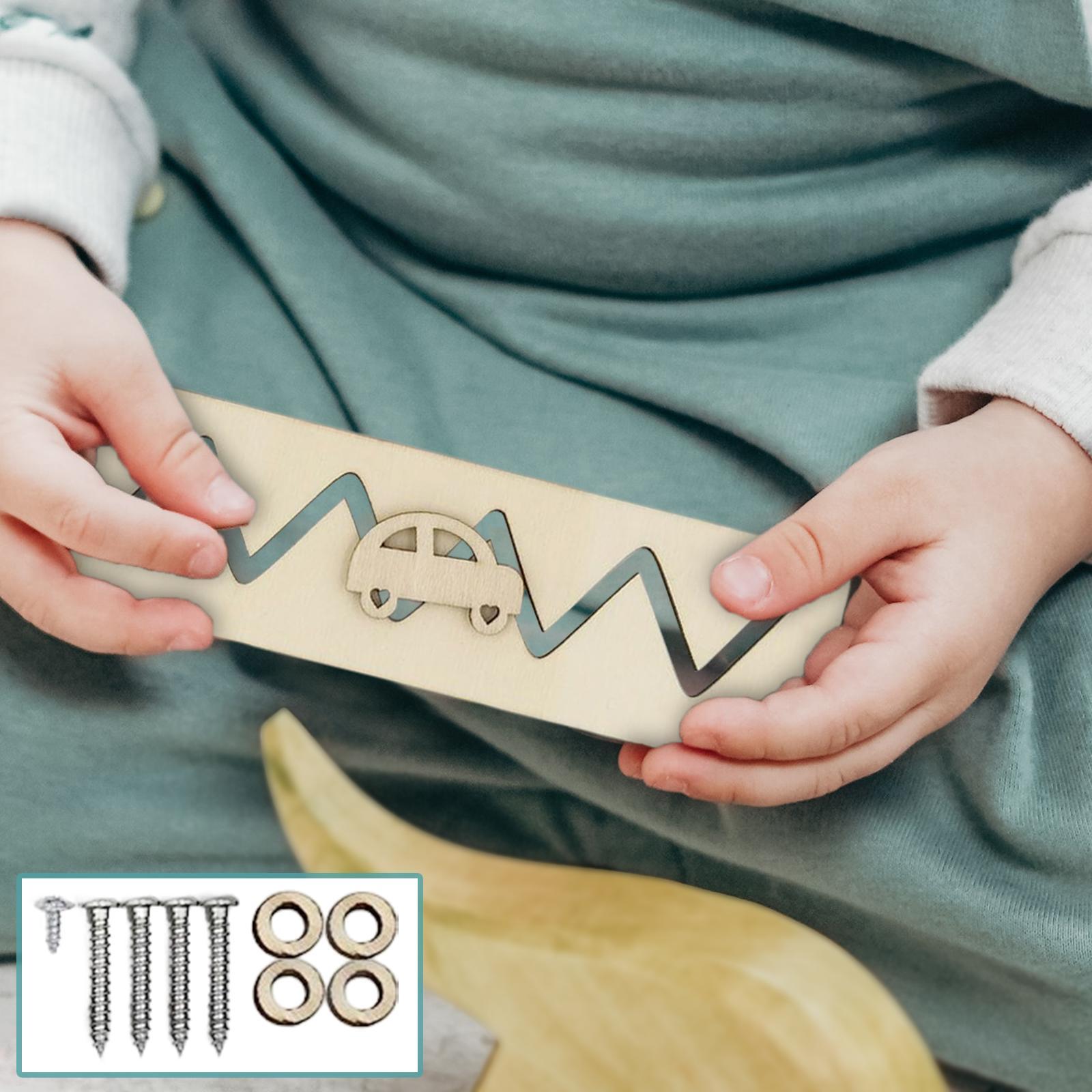 Busy Board Accessories Rail Early Learning Educational Toy for Children