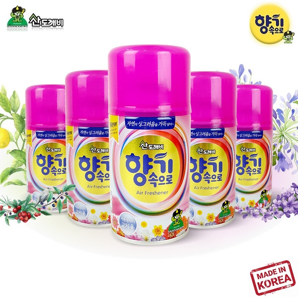 Xịt phòng Sandokkaebi chai 300ml ( sản phẩm có nhiều mùi hương để bạn chọn lựa ) - Hàng nội địa Hàn Quốc.