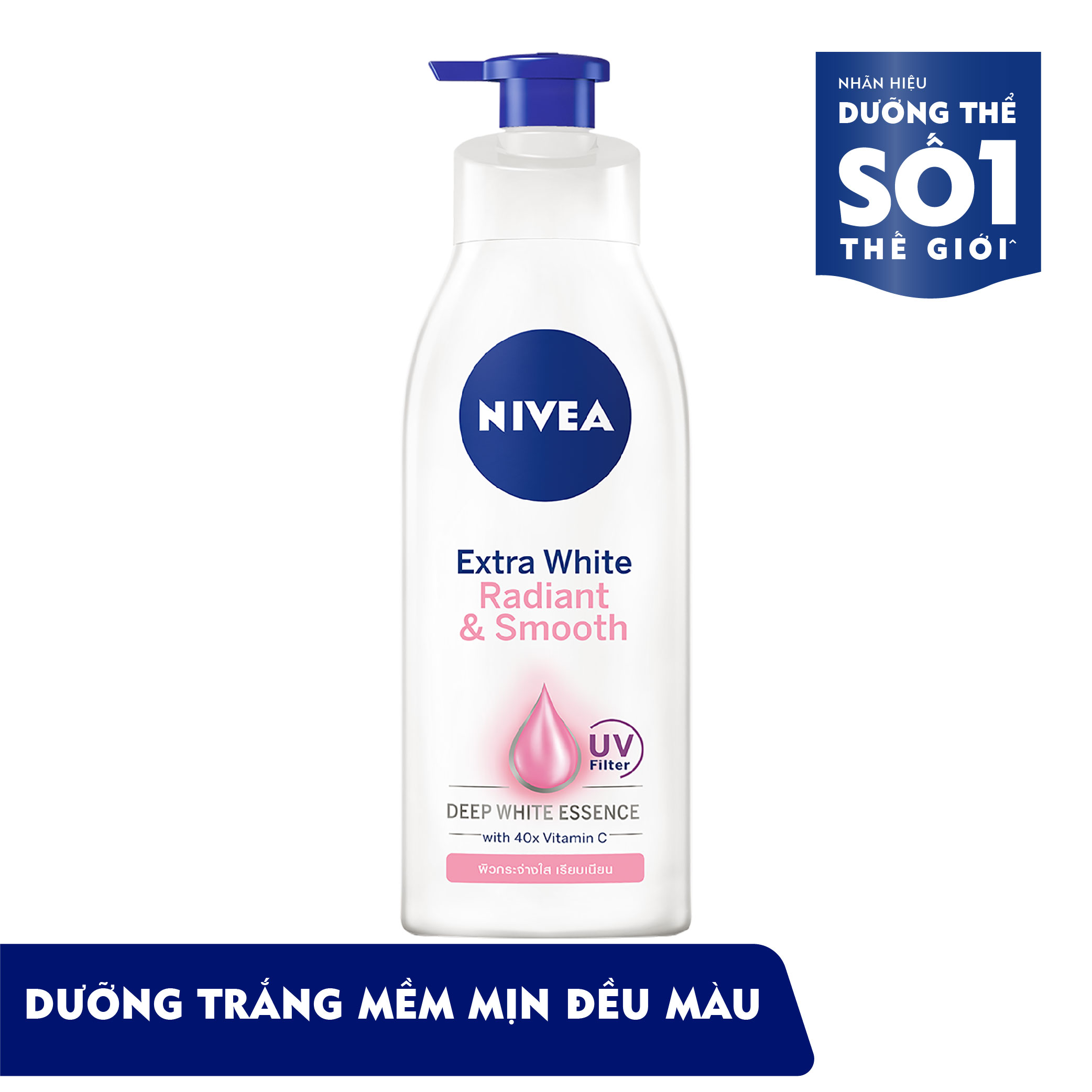 Sữa Dưỡng Thể NIVEA Mịn Mượt | Sáng Da Ban Ngày (600 Ml) - 83861