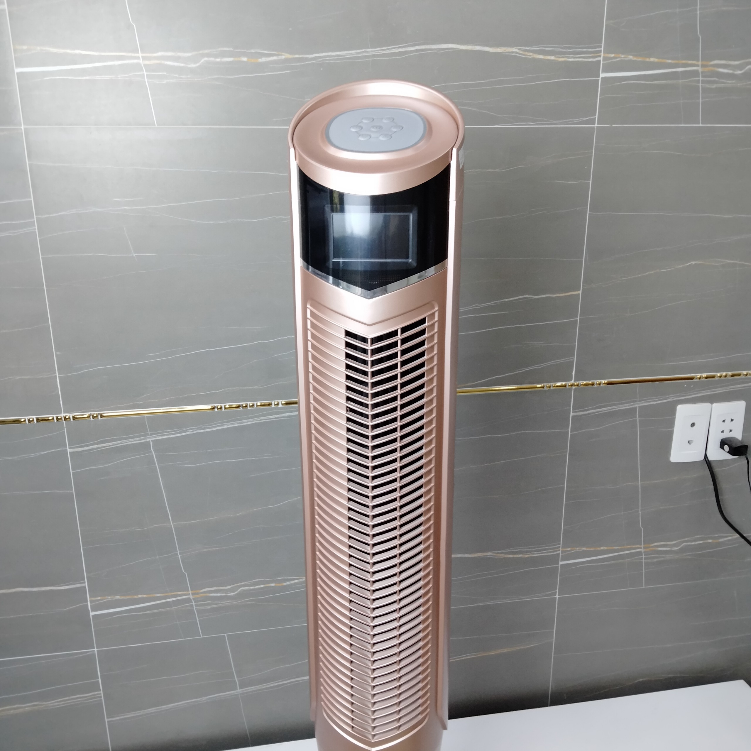 Quạt tháp tháp Panworld PW-059H quạt không cánh xoay 360 độ - Hàng chính hãng
