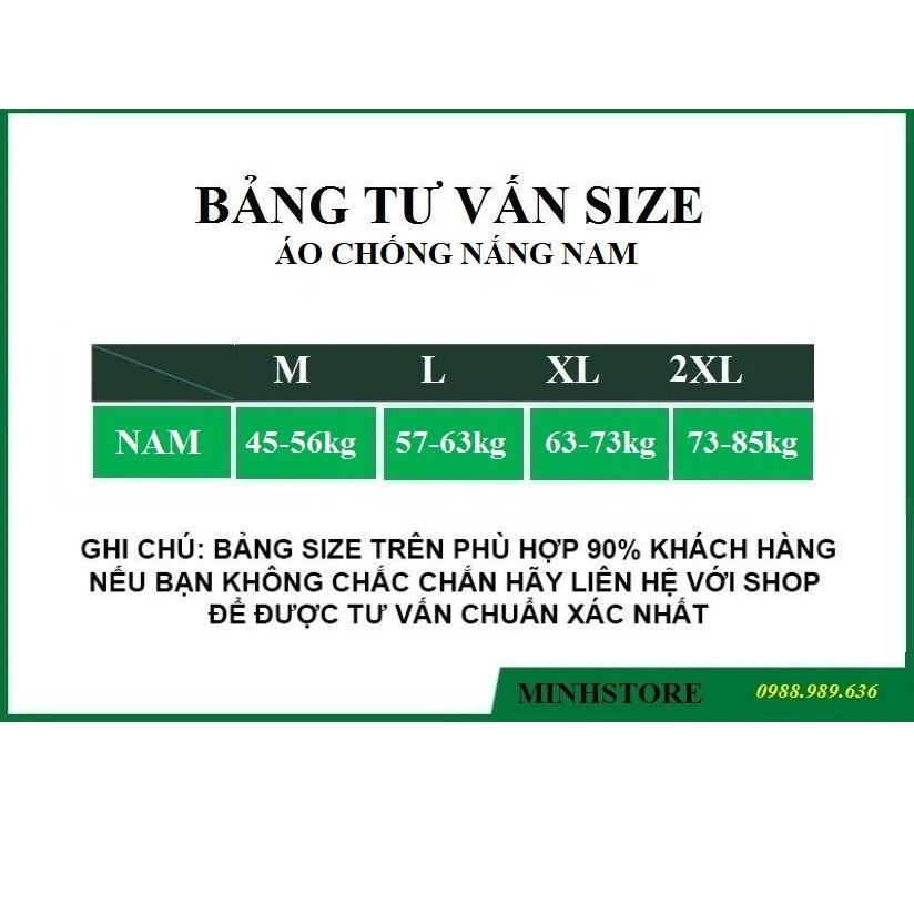 Áo chống nắng nam co dãn cao cấp, áo khoác đi nắng chất vải kim cương thoáng mát ACN01 - Minhstore66