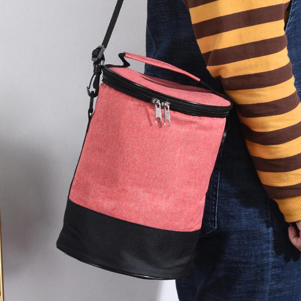 Insulated Lunch Box Carrier, Picnic Food Cooler Container