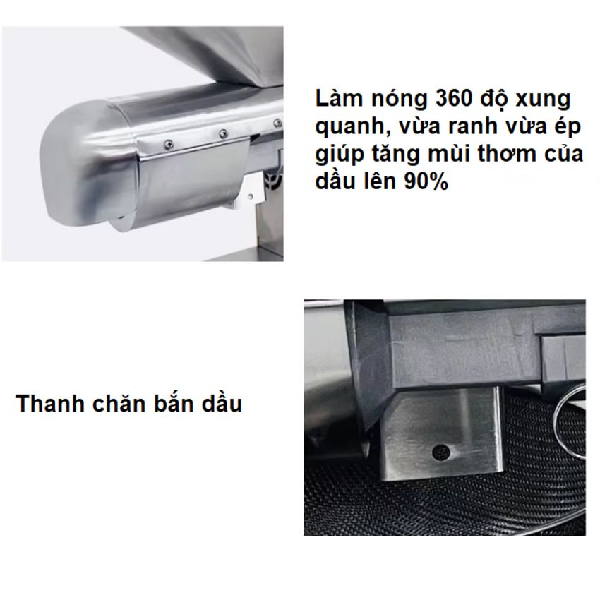 Máy ép dầu thực vật Nóng và Lạnh thương hiệu Anh Quốc AOSIDA WF-J118 - Hàng nhập khẩu