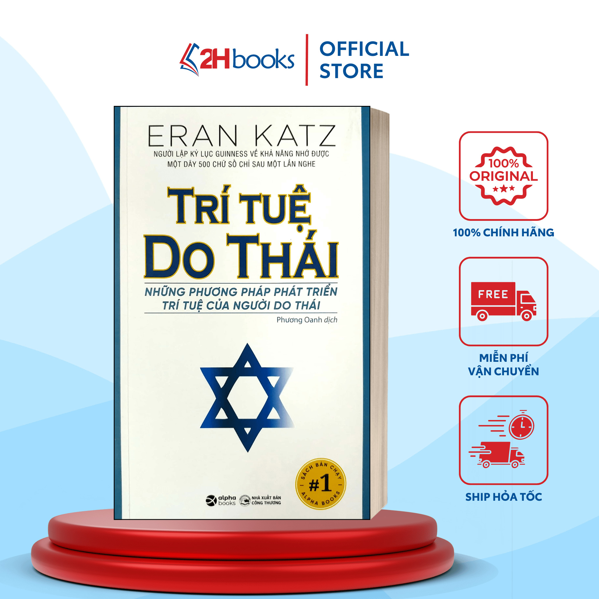 Sách- Trí Tuệ Do Thái- Eran Katz- Tư Duy, Kỹ Năng Sống (Tái Bản 2022)(189)- 2HBooks