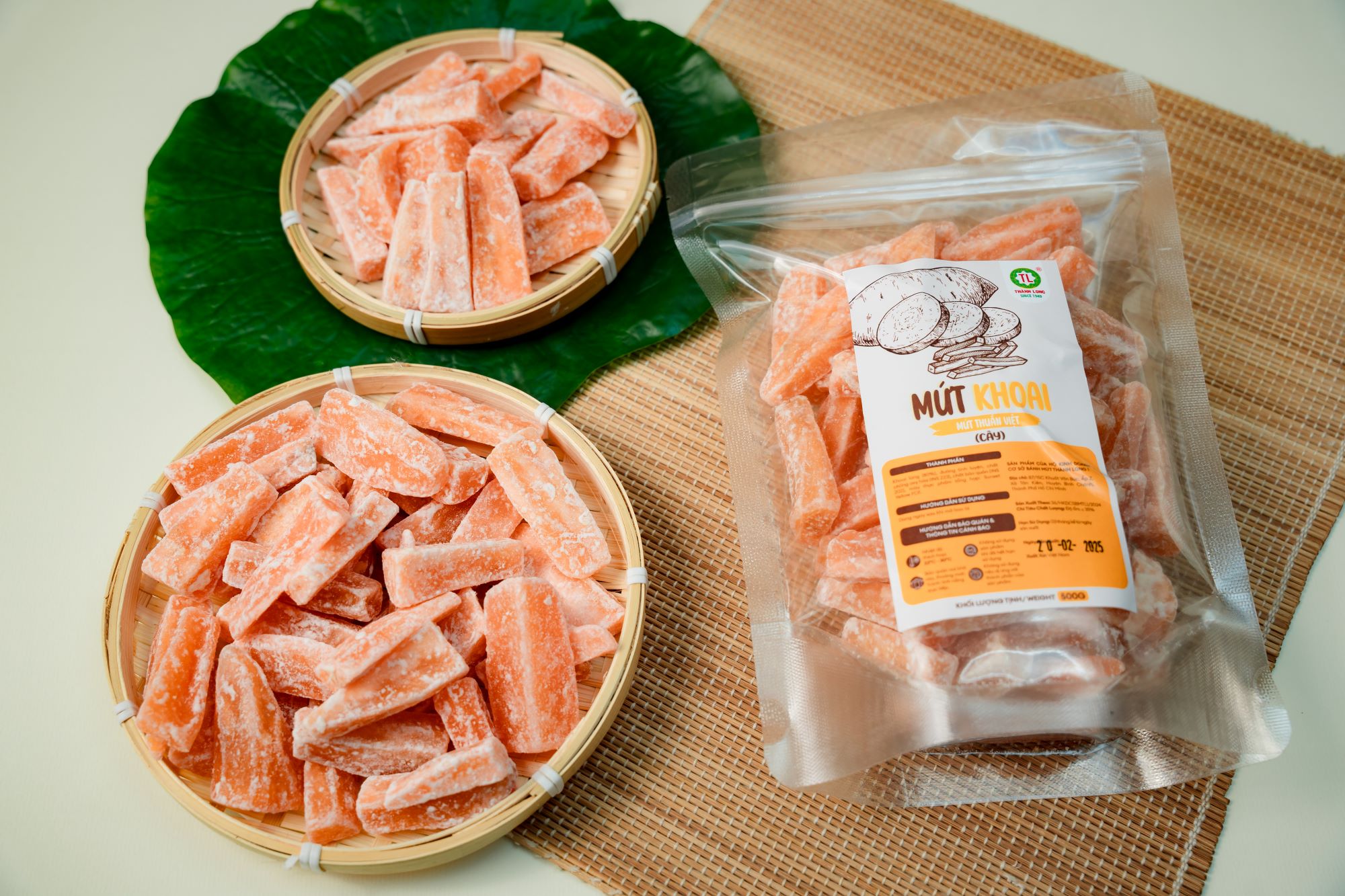 MỨT KHOAI LANG THÀNH LONG GÓI 200G / 500G