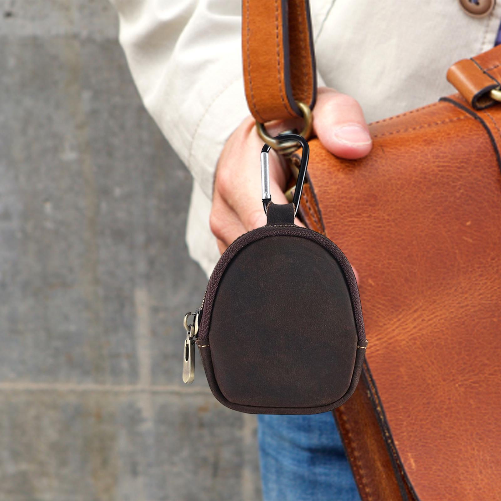 Purse Fashion Zipper Casual Key Purse for Outdoor Travel Earbud