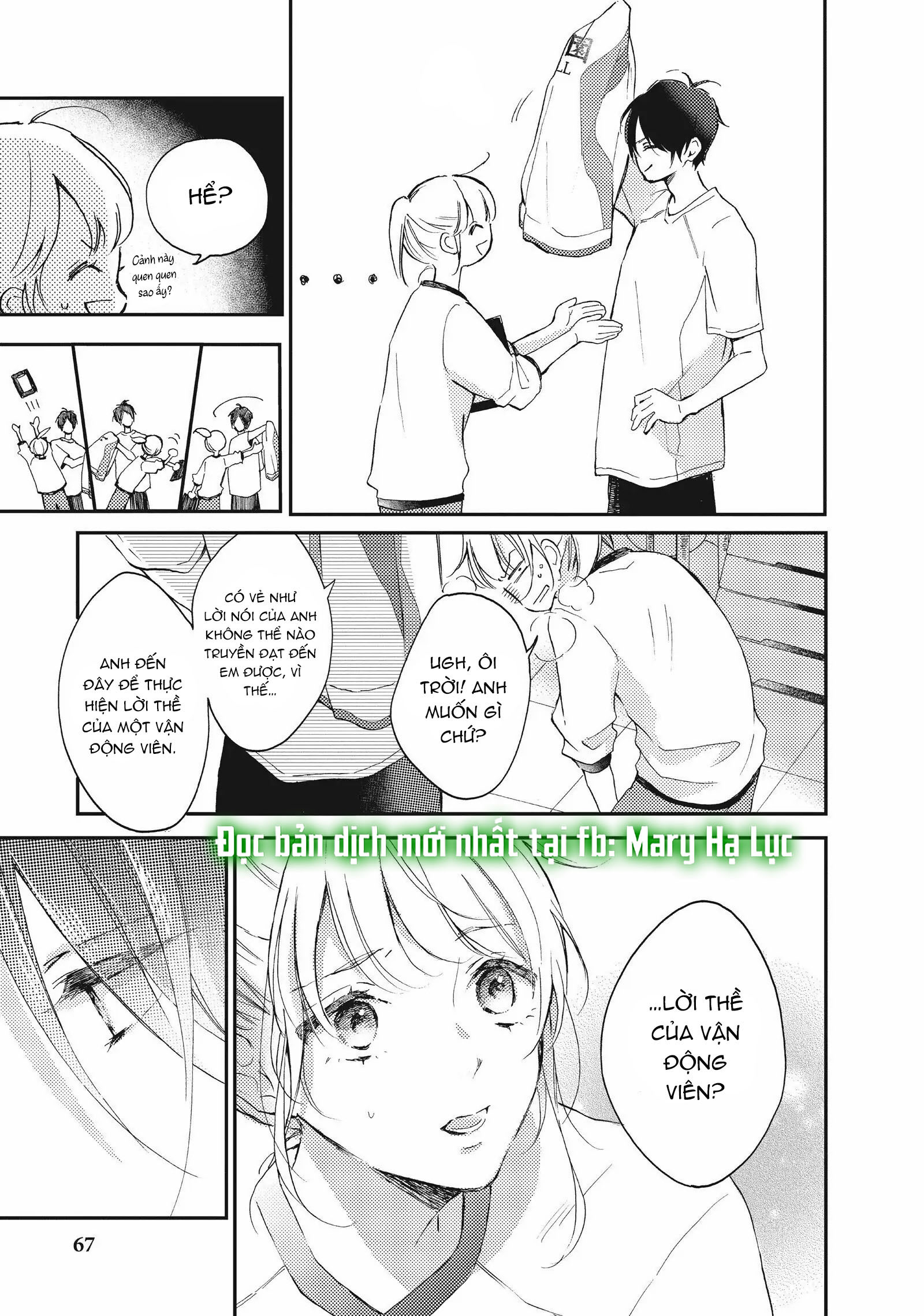 cô gái yêu thích cơ bắp được tiền bối có body hoàn hảo theo đuổi chapter 2.1 21