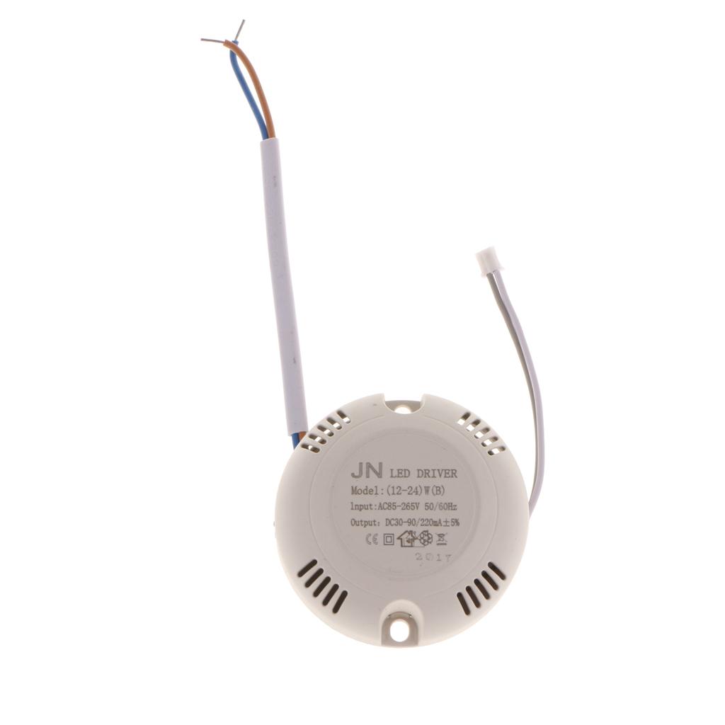 2pc 5730 SMD LED Module Source Board w/ Driver for Ceiling Lamp Bulb Replacement