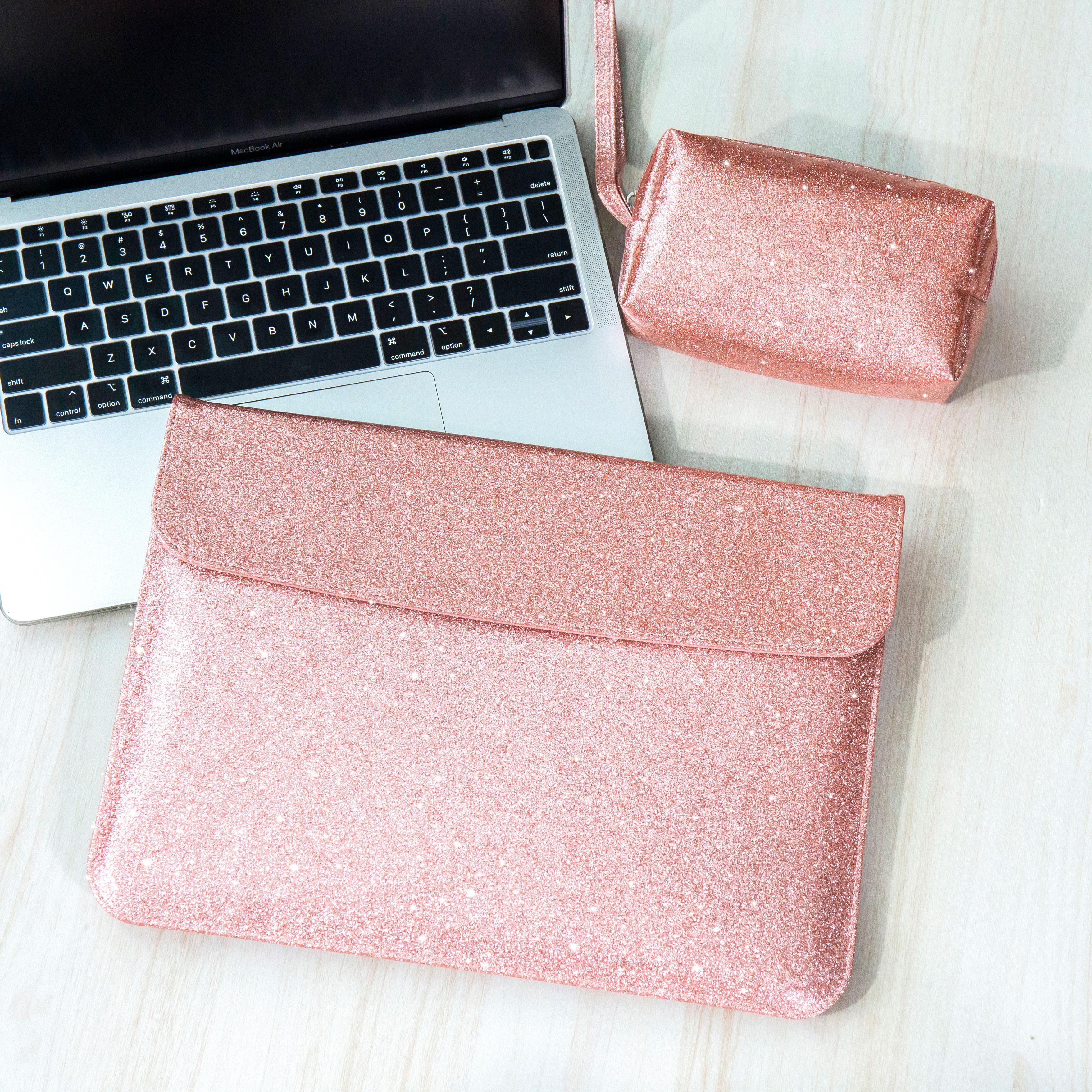 Nữ Túi Đựng Laptop 13 13.3 14 15.6 16 Tay Cặp Dùng Cho Macbook Air 13 Ốp Lưng Túi Đựng Macbook Pro Laptop phụ Kiện