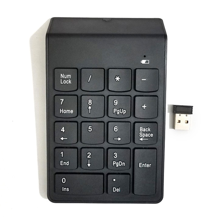 Bàn phím số không dây Mini Numeric Keypad