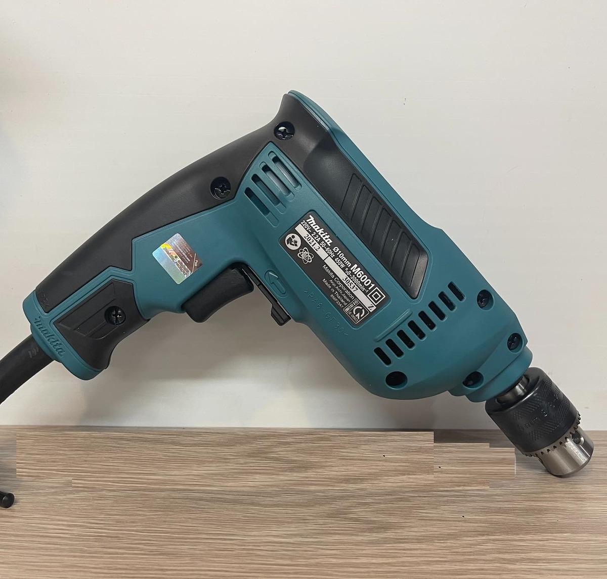 MÁY KHOAN SẮT 10MM 450W MAKITA M6001B - HÀNG CHÍNH HÃNG