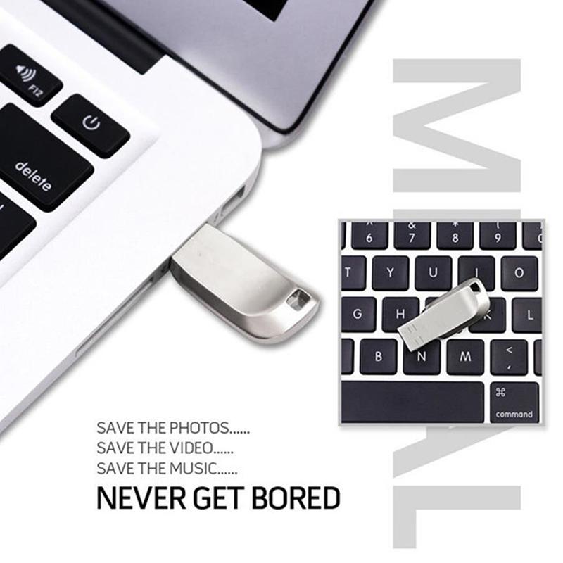USB3.0 1TB/2TB Metal Pen Drive USB Flash Drive Waterproof Flash Disk Mini Memory Sticks U DiskFor Car/Phone/PC