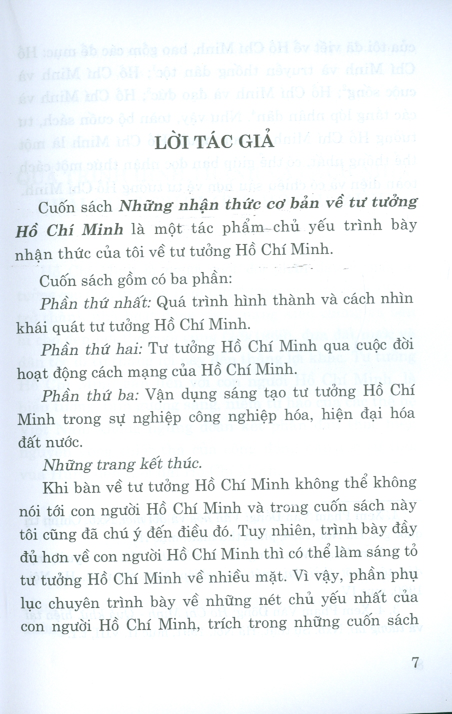 Những Nhận Thức Cơ Bản Về Tư Tưởng Hồ Chí Minh (Xuất bản lần thứ hai)