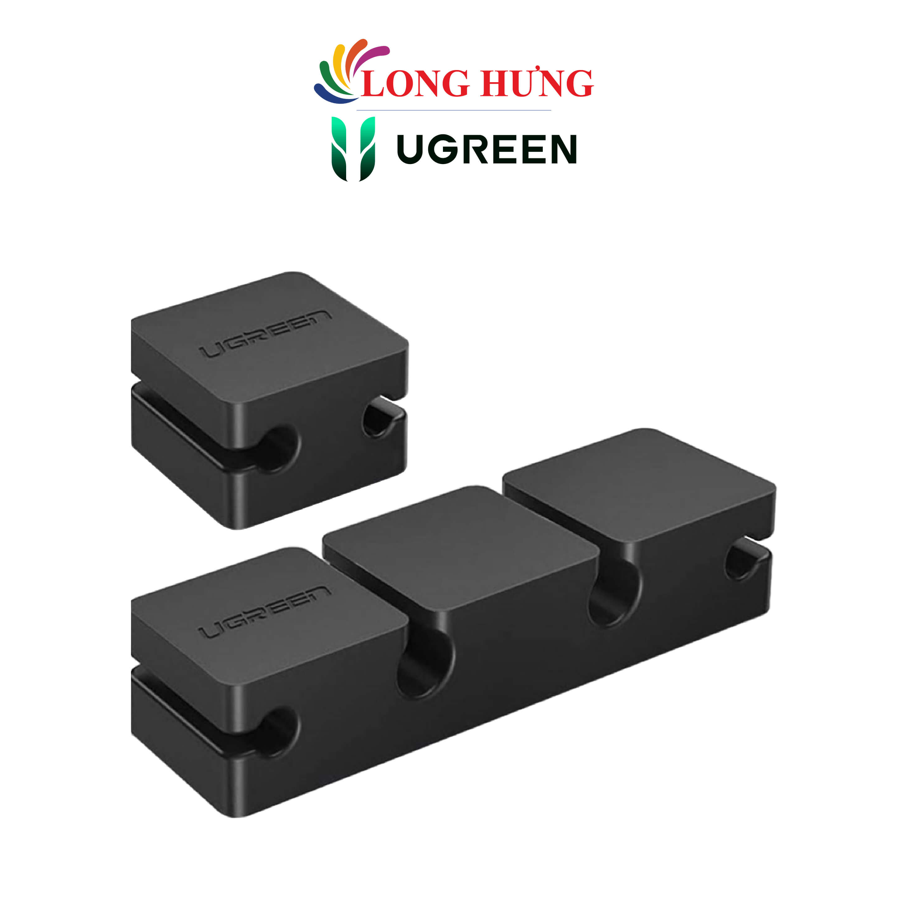 Miếng kẹp dây cáp điện thoại silicone Ugreen Cable Holder Clips LP208 - Hàng chính hãng