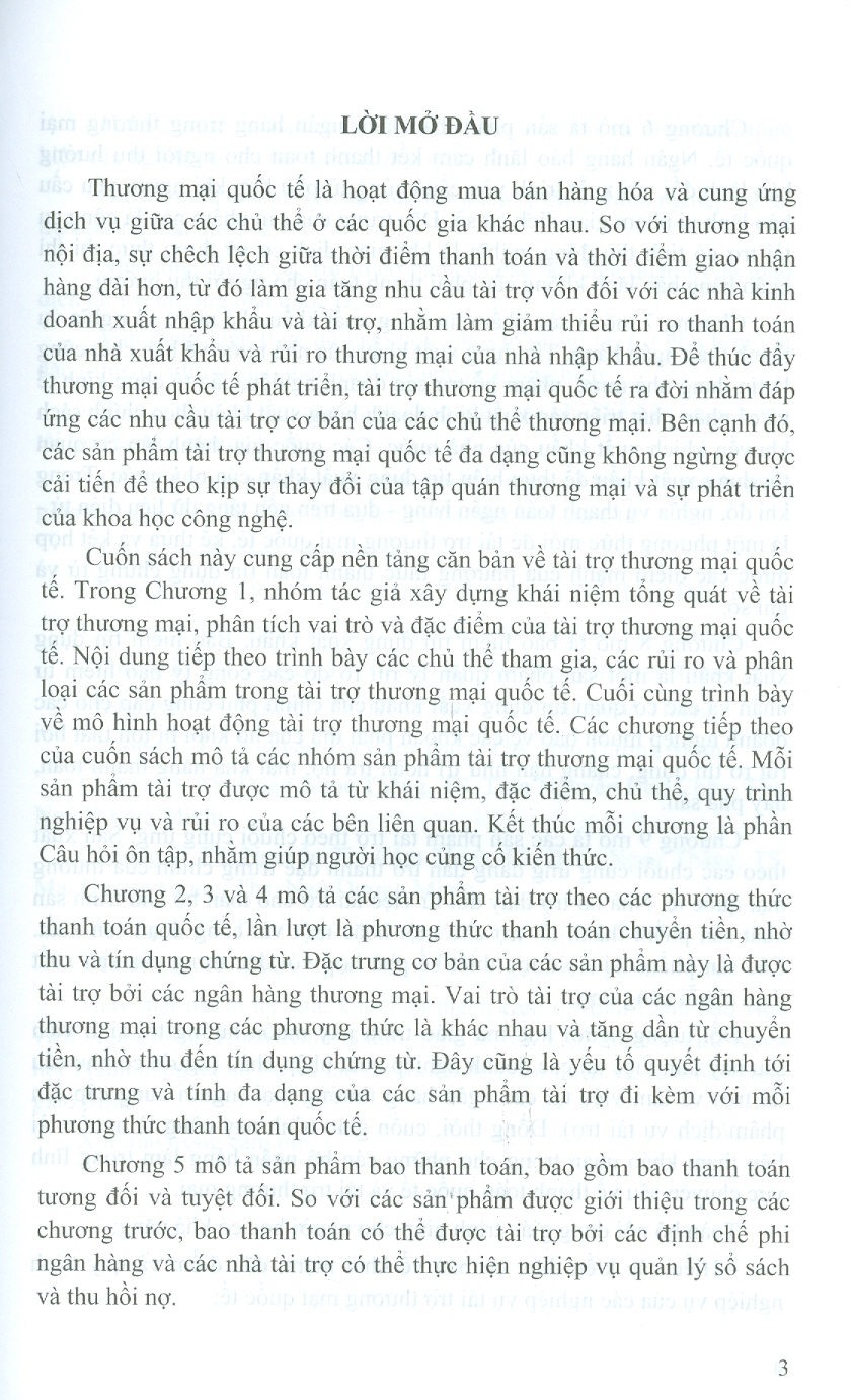 Giáo Trình Tài Trợ Thương Mại Quốc Tế