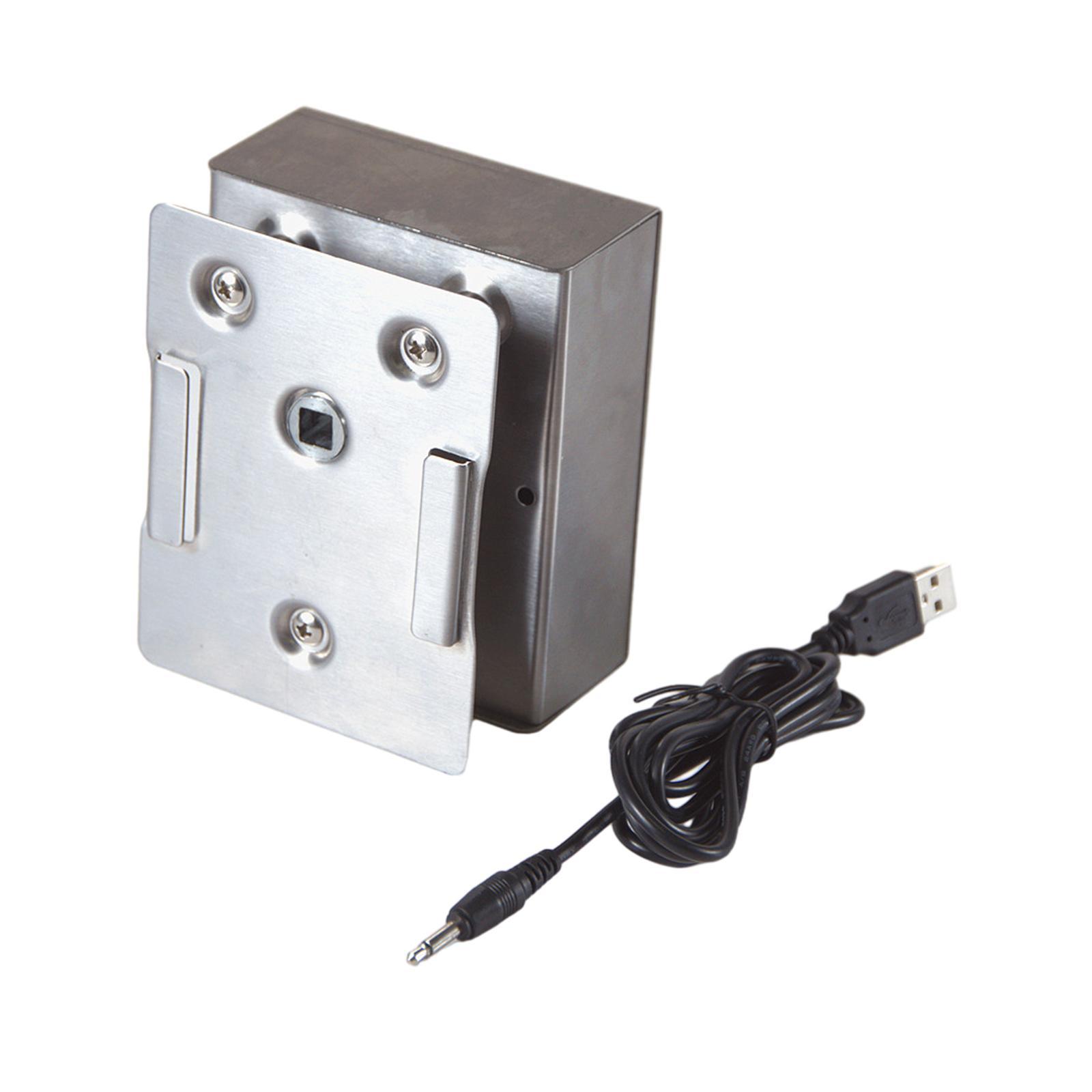 Barbecue Motor 2.5 RPM with USB Wire Electric BBQ Motor for Grilling Camping