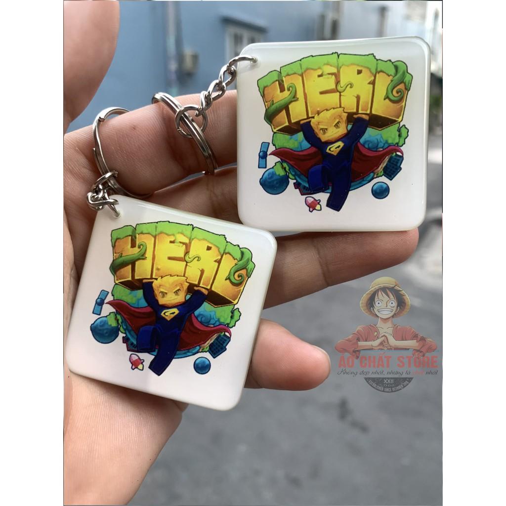 BST Áo Hero Team Mini World Đẹp | Áo Thun Mini World Toàn Thành Viên Hero Team MC6