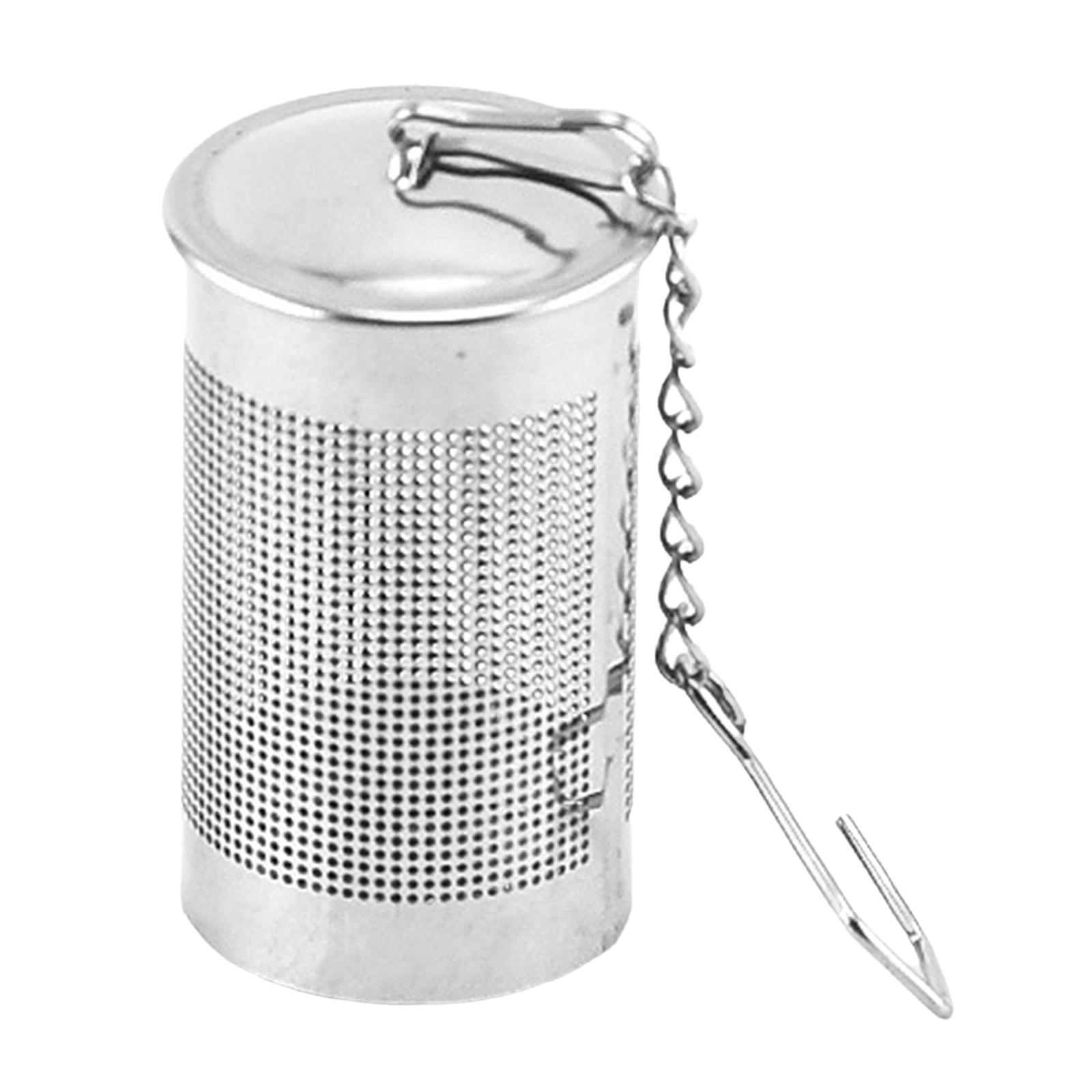 2x Tea Ball Infuser Loose Tea Filter Diffuser Fine Mesh Strainer Filters H 4cm