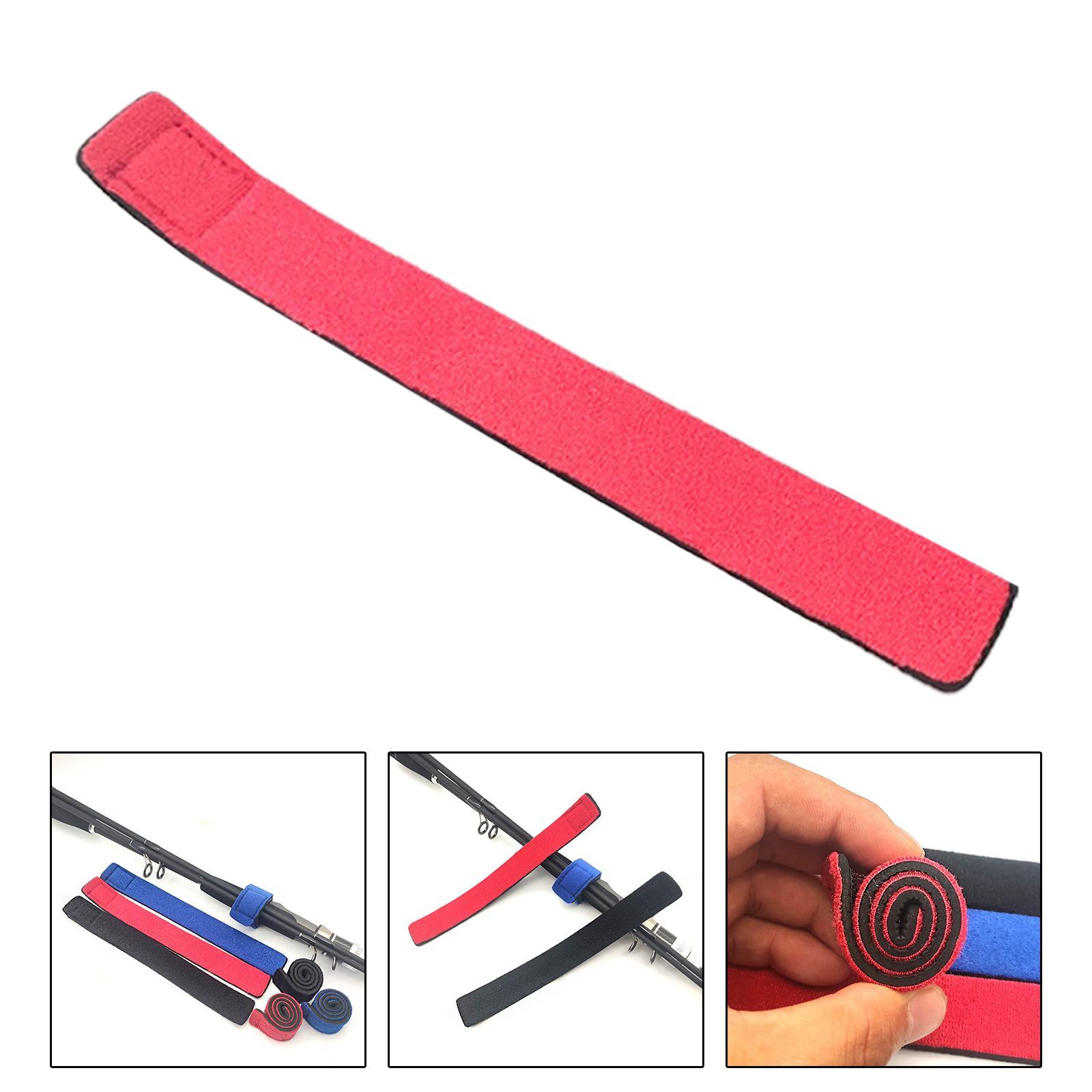 Fishing Rod Tie Fishing Pole Strap for Fly Rods Outdoor Fishing Casting Rods