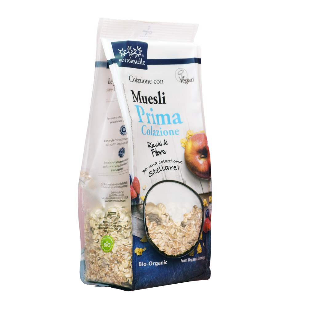 Ngũ cốc Muesli hạnh nhân hữu cơ Sottolestelle Organic Muesli Almond 350g