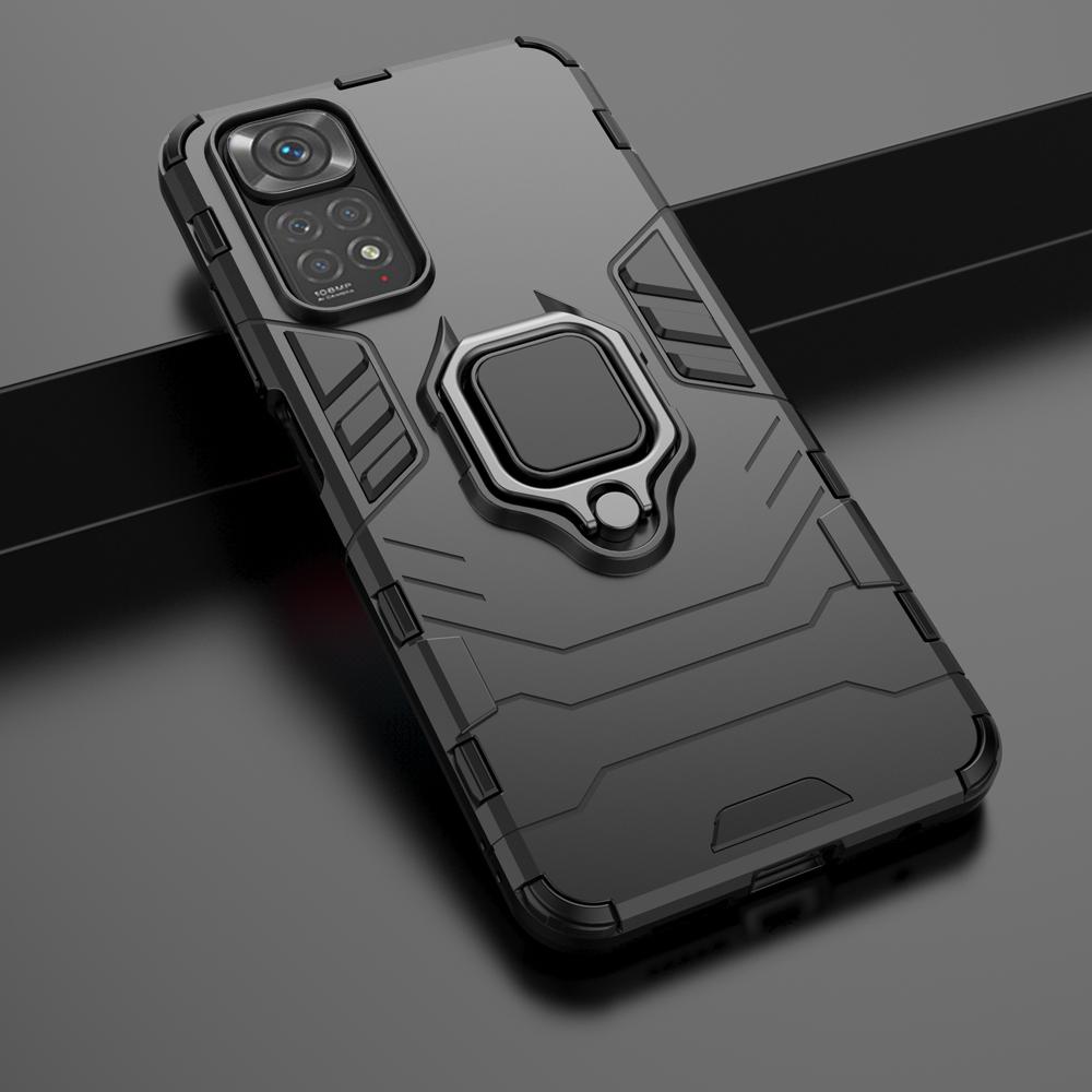 Ốp lưng cho Xiaomi Redmi Note 11 11s 4G iRON MAN IRING Nhựa PC cứng viền dẻo chống sốc