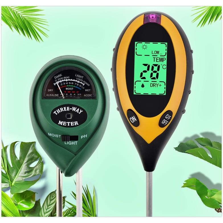 Máy Đo Độ Ẩm, Đo Ph, Đo Ánh Sáng Đất Canh Tác