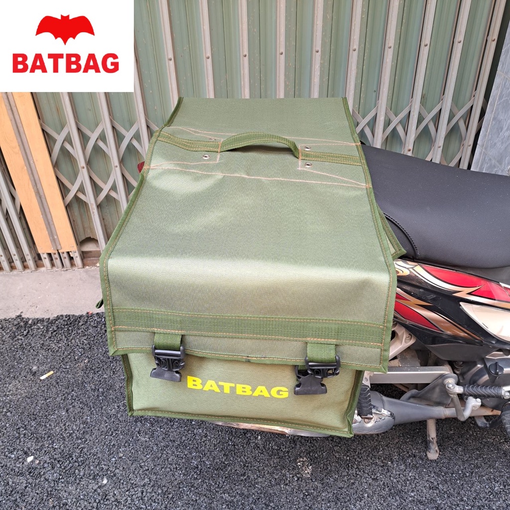 Túi Đồ Nghề Treo Hông Xe Máy ,Túi Bao Thư Báo, Túi Đồ Phượt Thủ Ttb 40X35X20Cm