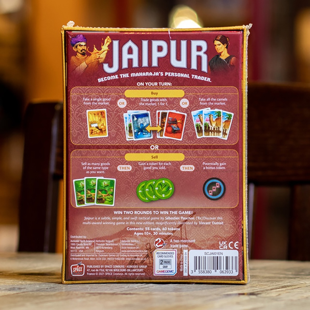 Bộ trò chơi Jaipur Board Game (New Edition) | Strategy Game