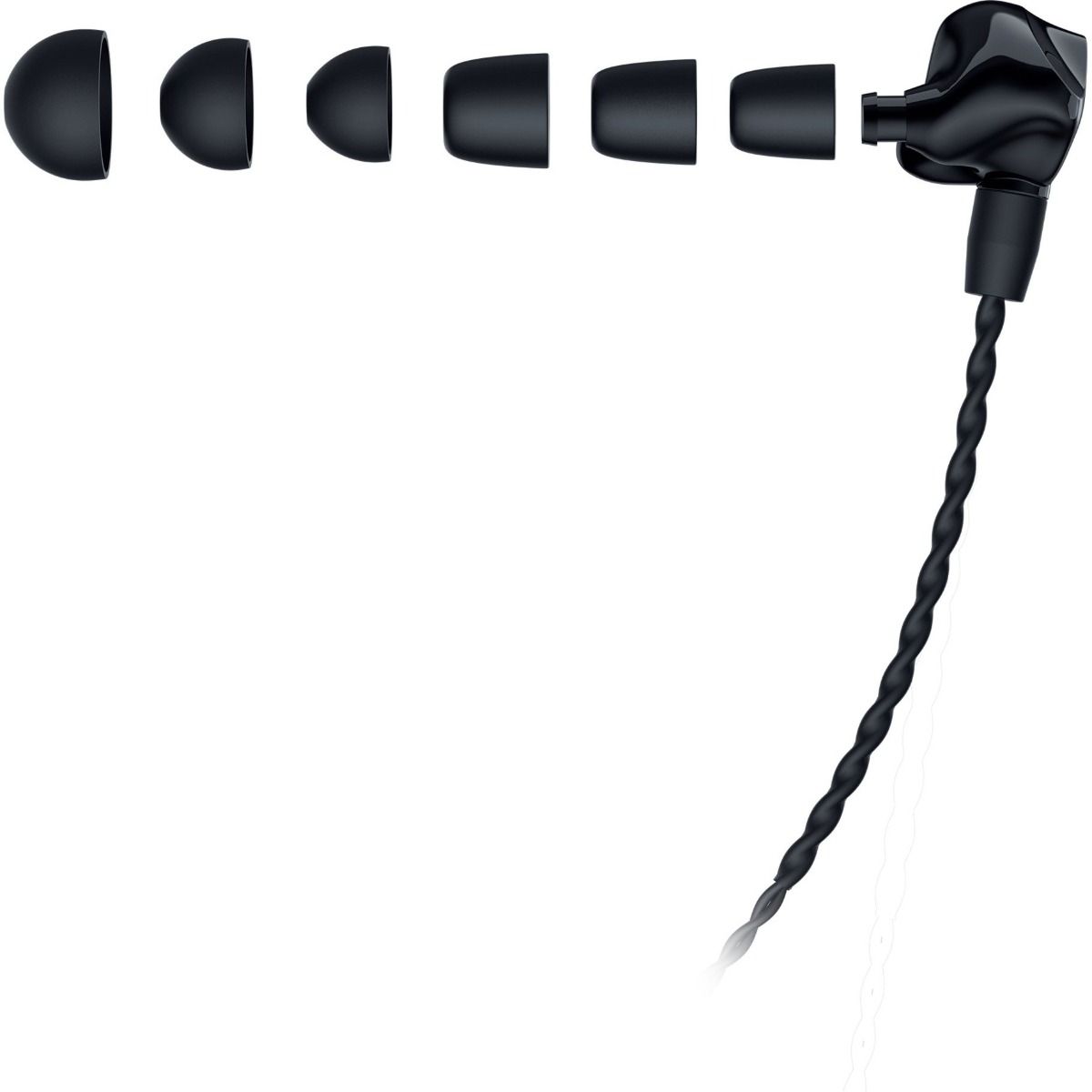 Tai nghe có dây nhét tai Razer Moray-Ergonomic In-ear Monitor for All-day Streaming_Mới, hàng chính hãng