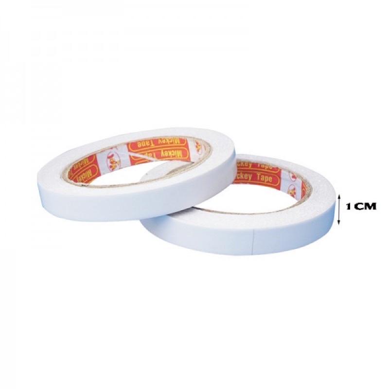 Cuộn Băng Keo 2 Mặt 1,2cm Dài 8,1m