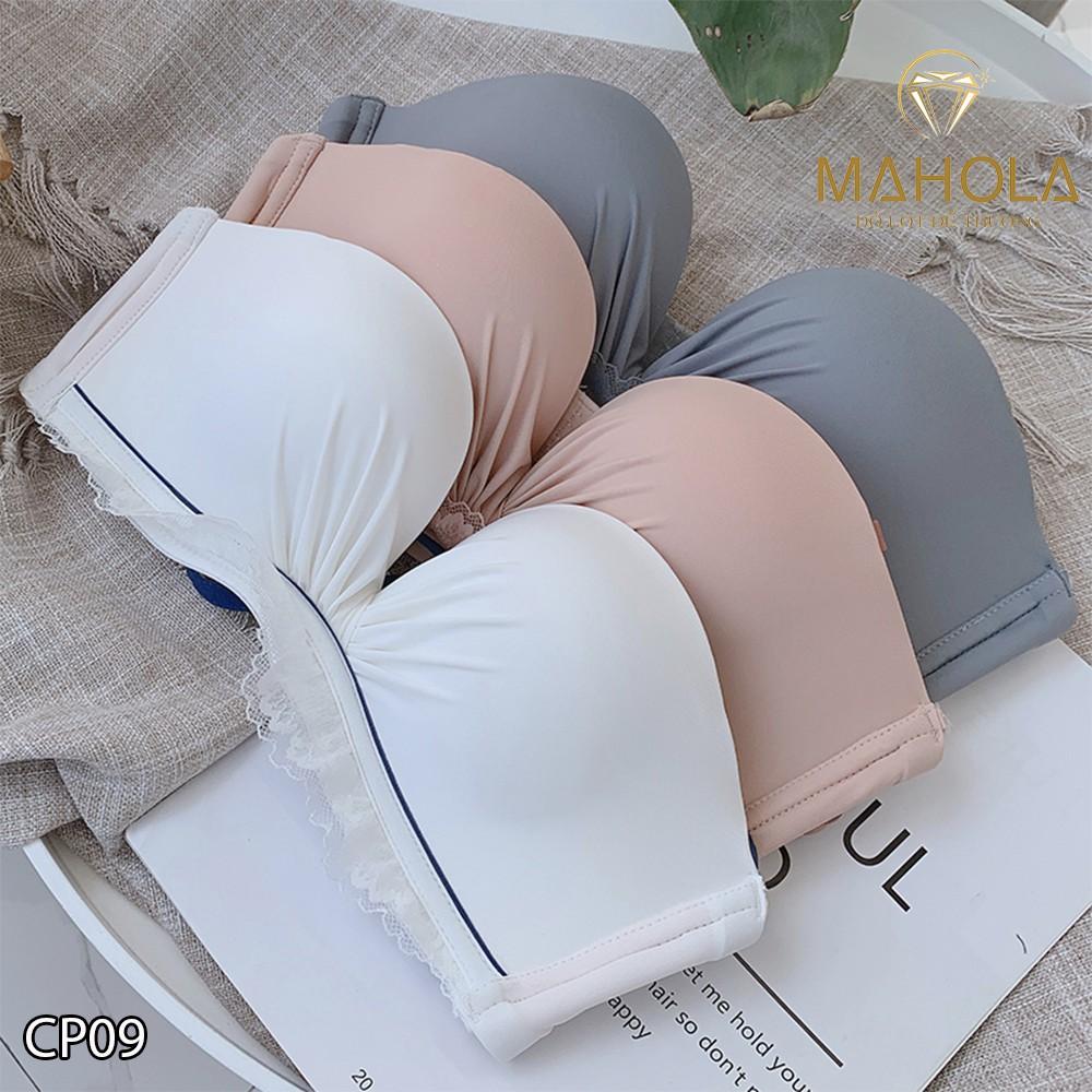 Áo Cup Lót Mút Vừa Su không Gọng Màu Trơn Nâng Ngực Tự Nhiên Mahola CP09