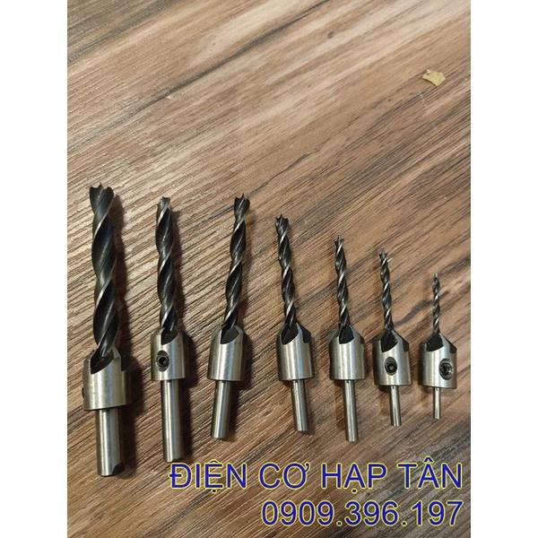 BỘ 7 MŨI KHOAN ÂM VÍT GỖ - 2 TẦNG