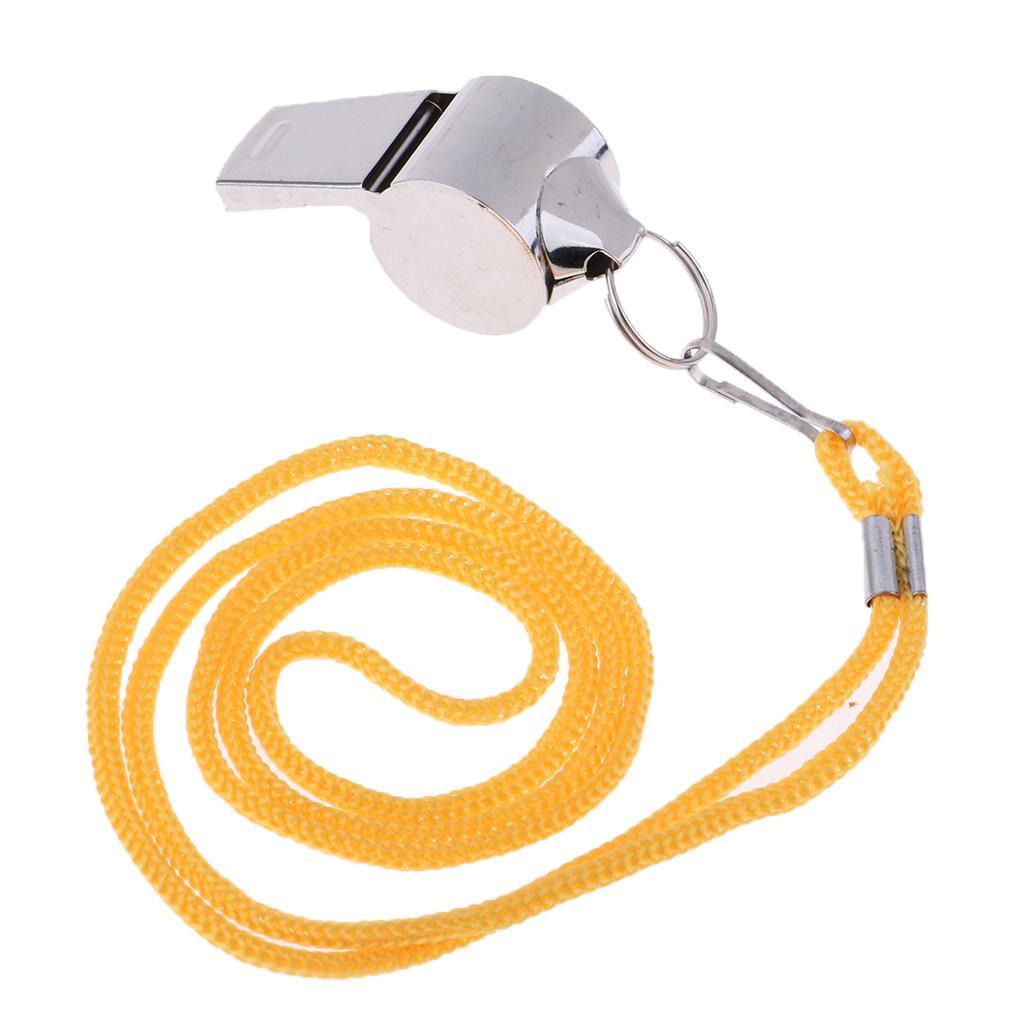 Yellow ABS Whistles  Referee Whistle for Sports Coaches Training