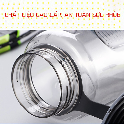 Bình đựng nước 2 lít FGA-2000 an toàn chơi thể thao đi du lịch đảm bảo lượng nước cần thiết cho mỗi cơ thể