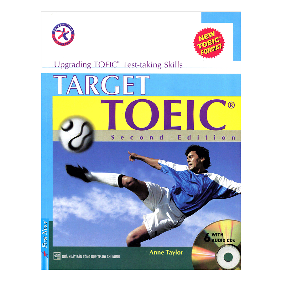 Target Toeic (Sách + Kèm 6CD) (Tái Bản)