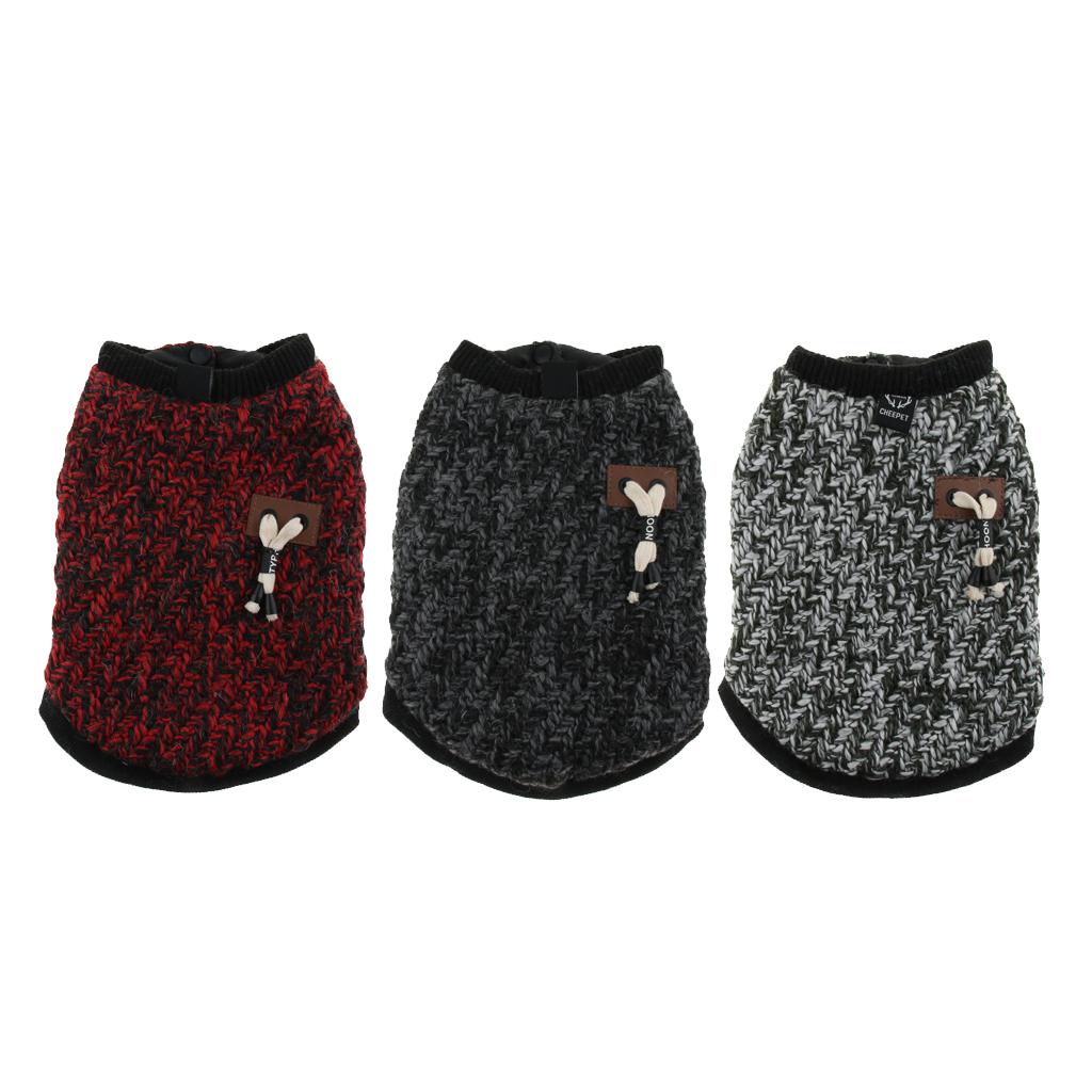 Pet Dog Autumn Winter Jacket Warm Coat Puppy Clothes Apparel