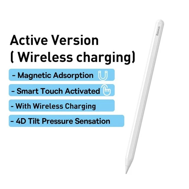 Bút Cảm Ứng Baseus Pencil 2 Smooth Writing Wireless Charging Stylus Dùng Cho iPad - hàng chính hãng