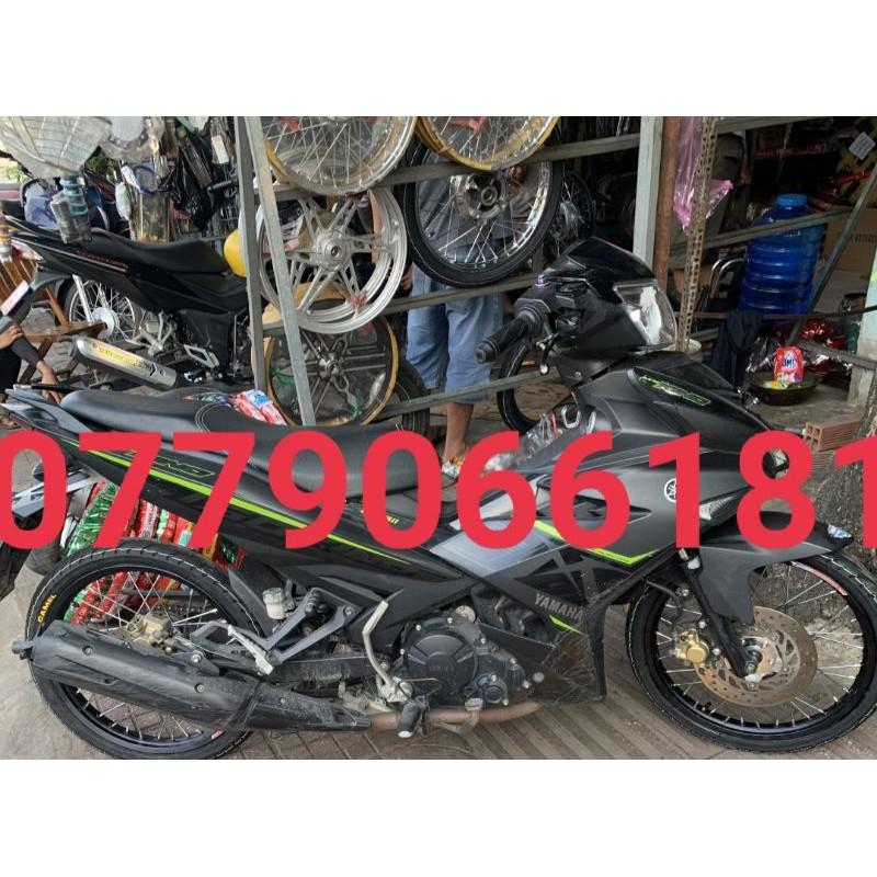 BÁNH CĂM CHO XE EXCITER 150 NIỀNG NHÔM YOKO VỎ RUỘT CRV THÁI LAN GẮN VỪA NHƯ ZIN KHÔNG CHẾ ĐÃ RÚT CĂM VÔ VỎ RUỘT